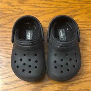 CROCS Kids Black Clogs